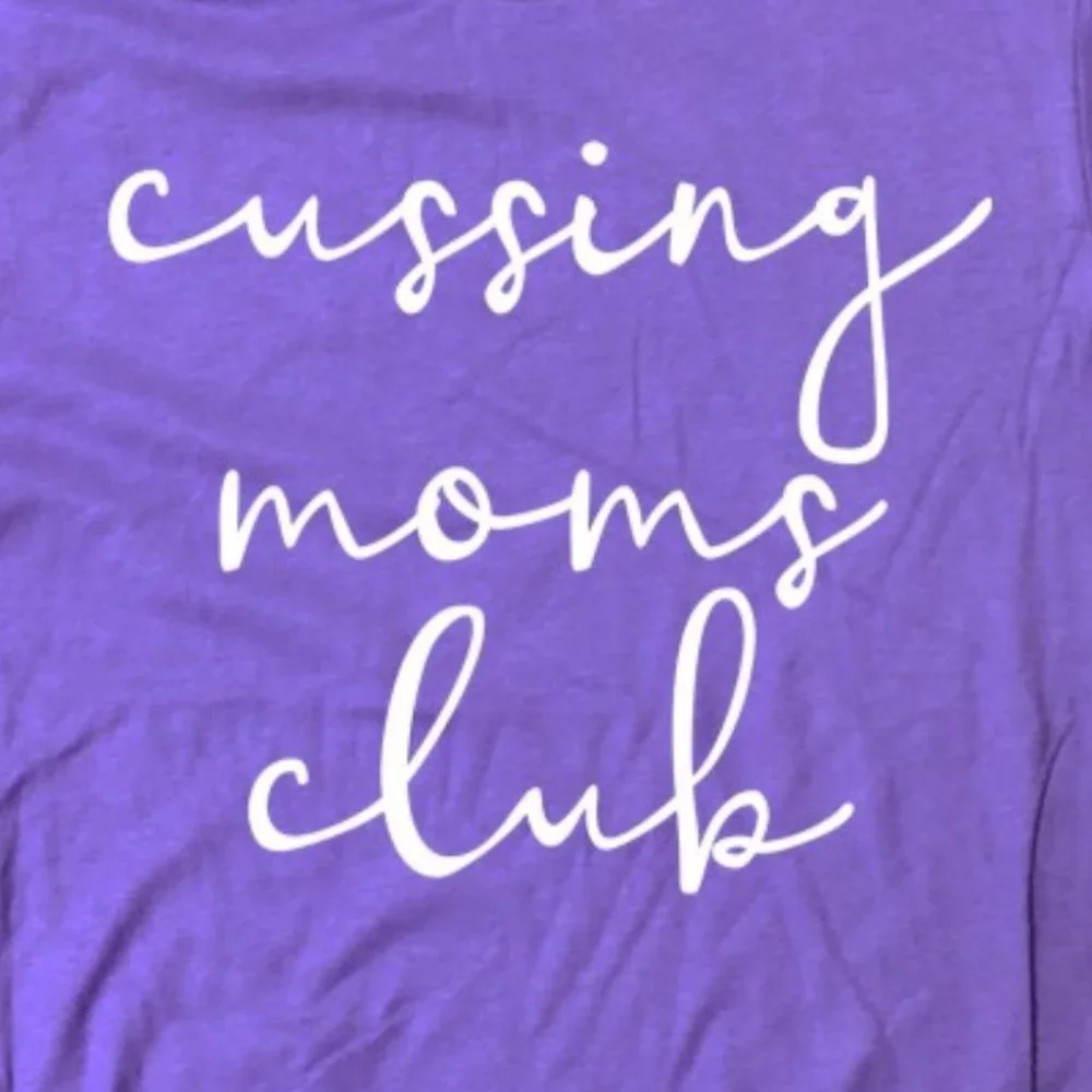 Cussing Moms Club GRAPHIC TEE SZ SMALL NWT - Picture 2 of 2